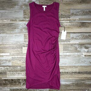 Womens Leith Nordstrom dress purple/magenta sleeveless short